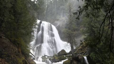 Water falls, (nature around the world) 12