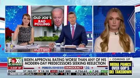 Kaylee McGhee White: Biden is below 40% (Dec 23, 2023)