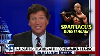 Tucker Carlson calls Sen. Cory Booker "the Jussie Smollett of Democratic politics."