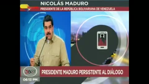 Maduro dice que está dispuesto a conversar "respetuosamente" con Trump