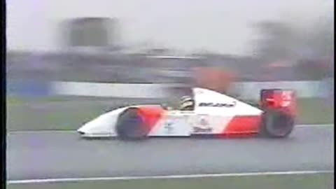 SHORT - SENNA - 1ª volta do GP de Donington Park 1993