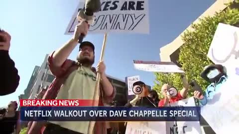 Netflix protest against Dave Chappelle's video