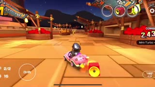 Mario Kart Tour - Cat Cruiser Gameplay (Cat Tour Gift Reward x15 Grand Stars)