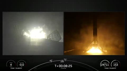 SpaceX's reusable rocket technology Falcon 9's first stage on the "A Shortfall of Gravitas"