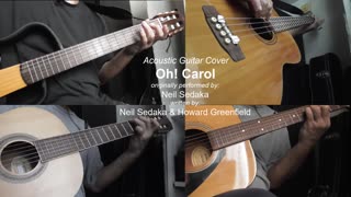 Guitar Learning Journey: Neil Sedaka's "Oh! Carol" instrumental acoustic guitar cover
