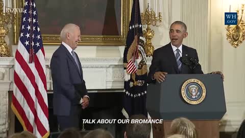 9 of Barack Obama and Joe Biden’s Best Bromance Moments - Harper's BAZAAR
