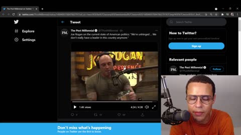 Joe Rogan Calls America UNHINGED