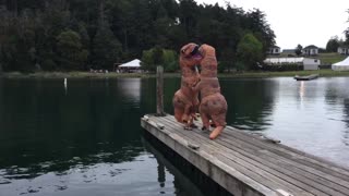 T-Rex at Roche Harbor