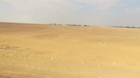 Beautiful Desert View To Wadi El Rayan Egypt