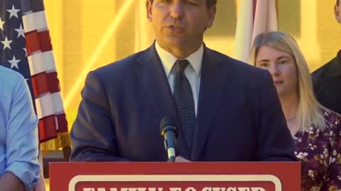 DeSantis – We will not allow schools to twist history to align with an ideological agenda