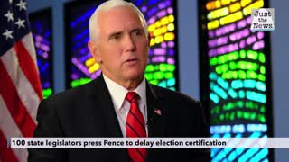 More than 100 state legislators ask Pence to delay certification of electoral votes by 10 days