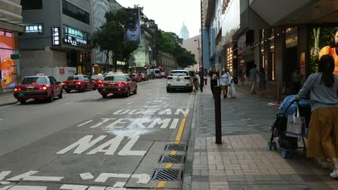 HongKong road view_Kowloon Tsimshatsui Haiphong Road_20210321_163715