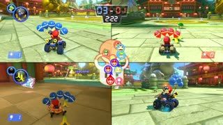 Mario Kart Battle - Siblings team up! Nov 1 2023