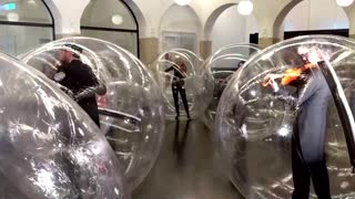 German artist photographs ballerinas in bubbles