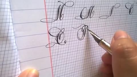 instructions for writing beautiful capital letters