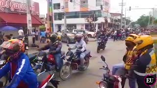 Video: lunes de protestas en Cartagena