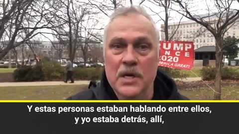 VIO TODO 📢 “NO eran simpatizantes de Trump”, dice hombre que presenció la violencia en el Capitolio