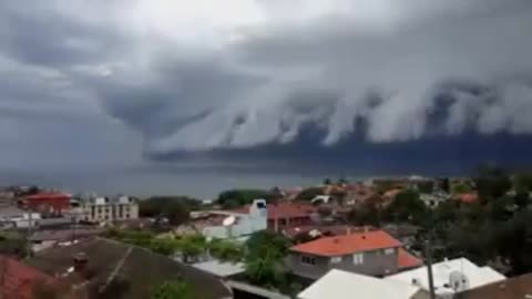 It looks scary, but have you ever seen a Tsunami in the sky?