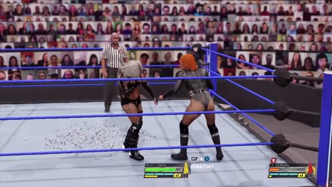 WWE 2k22_ Liv Morgan vs Braun Strowman 2_ Becky Lynch cash-in_ Intergender wrestling