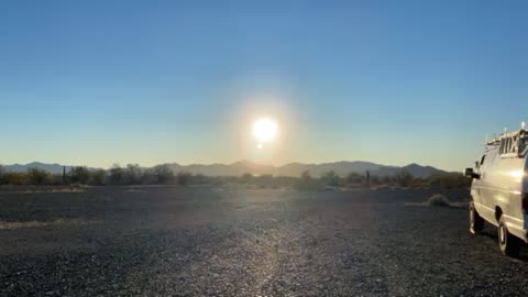 Sunset Quartzite Arizona 11/15/2020