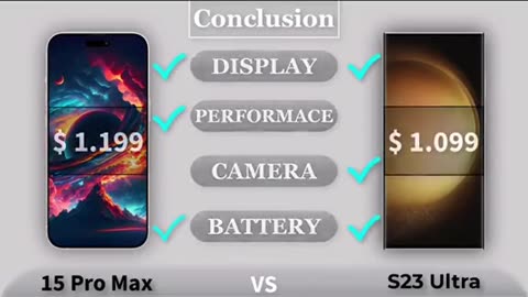 Iphone 15 pro max Vs Samsung S23Ultra comparison #unboxing #review #redmagic