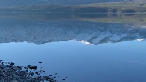 My view at Glacier Park Montana