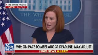 Psaki on Afghanistan Chaos: ‘I Would Not Say that Is Anything But a Success’