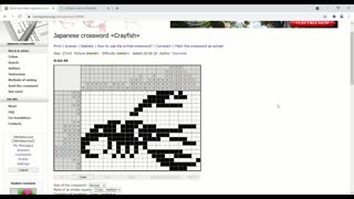 Nonograms - Crayfish