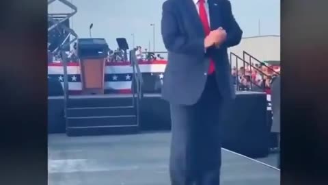 Donald Trump's dance video viral