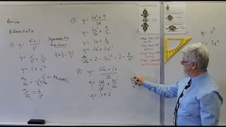 Math Calculus Set A 05 Differentiation Splitting the Fraction First