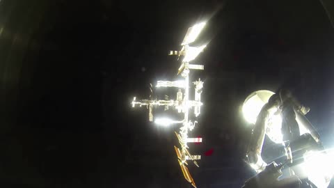 Docking with the International Space Station - Time-Lapse Journey"