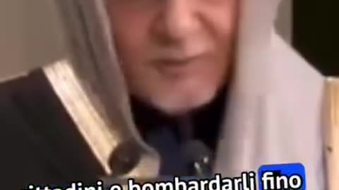Quando mi domandano cosa ne penso invio questo video del principe Turki Al-Faisal