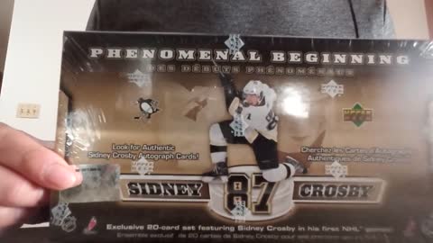 Sidney Crosby 2006 Upper Deck phenomenal beginning set break. Do I get an Auto??!!