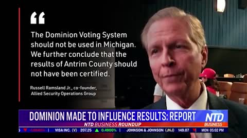 NTD Video: New Forensic Report on Dominion Voting Machines.