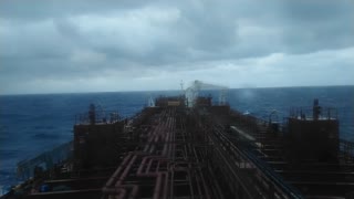 Oil Chemical Tanker bad weather