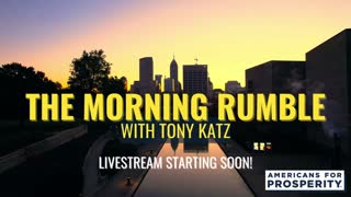 They Are Still Blaming Trump! The Morning Rumble with Tony Katz