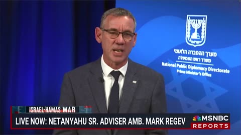 Mark Regev, former Israeli Ambassador to England Explains Israel's Goals in Gaza