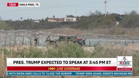 FULL EVENT: President Donald J. Trump to Visit Eagle Pass, Texas - 2/29/24