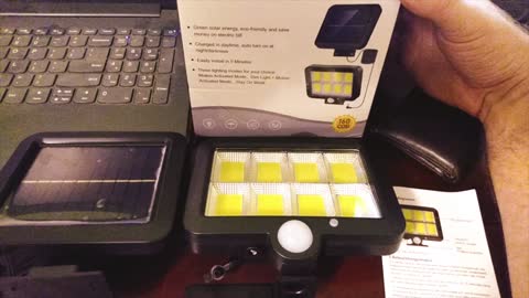 320 COB solar motion sensor lights from Amazon review all you need to know