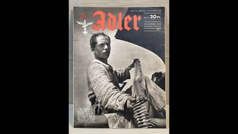 WWII German Luftwaffe Magazine Der Adler