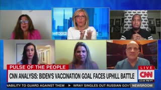 COVID Vaccine Skeptics Clash with Doctor On Value of Shots in Heated CNN Panel