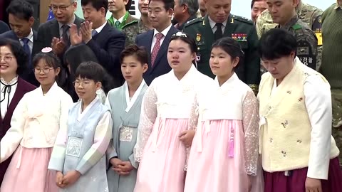 South Korea's school in DMZ holds graduation