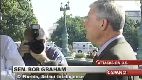 World Trade Center And Pentagon Attacks (Bob Graham) (9-12-2001)