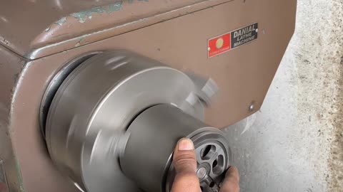 Grinding Using Lathe Machine #grinding #lathe #lathemachine #ytshorts #shortsvideo