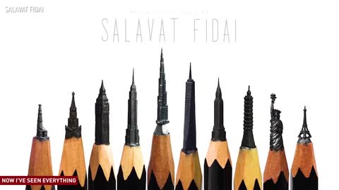 THIS ARTIST TURNS PENCIL TIPS INTO INCREDIBLE SCULPTURES
