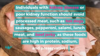 Foods To Avoid For Optimal Kidney Health