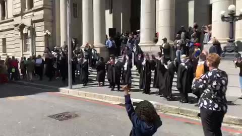 Cape Town High Court staff do the jerusalema dance challenge