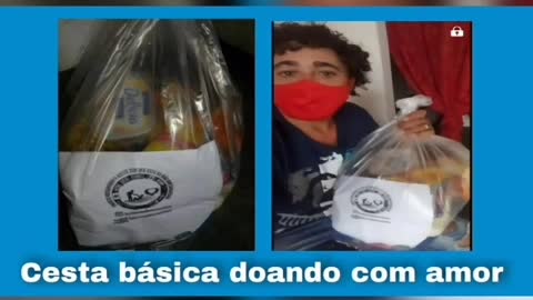 Doações de cestas básicas