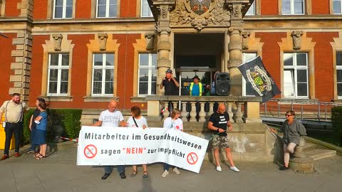 Eindrücke vom 116.Montagsspaziergang in Görlitz am 18.07.2022