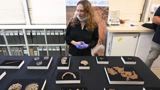 Israel unearths 2000-year-old biblical scroll pieces and ancient basket